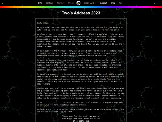 info/2023letter screenshot