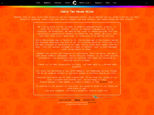 info/tos screenshot