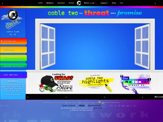 live screenshot
