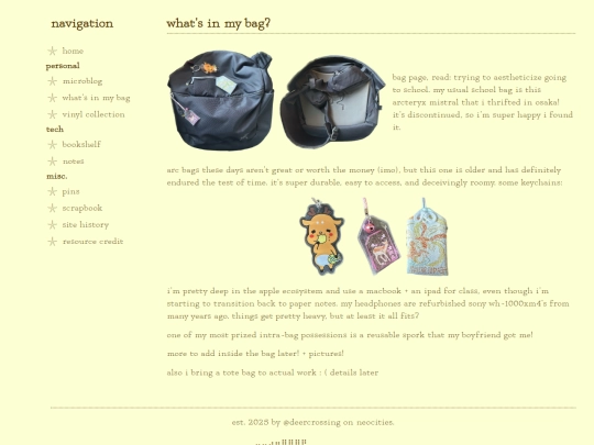 bag screenshot