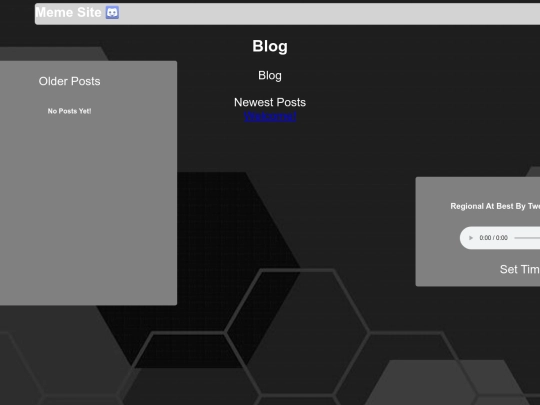 blog screenshot