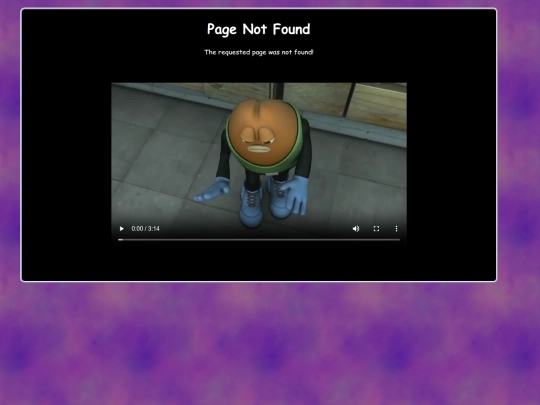not_found screenshot