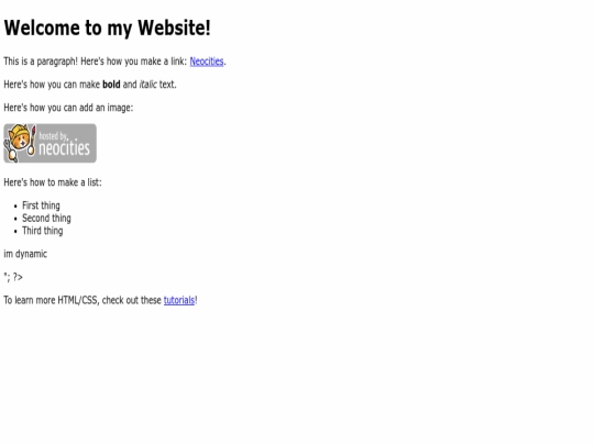 index screenshot