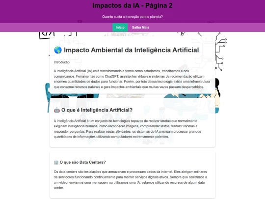 ImpactosdaIaindex screenshot