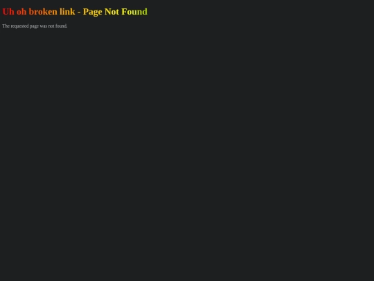 not_found screenshot