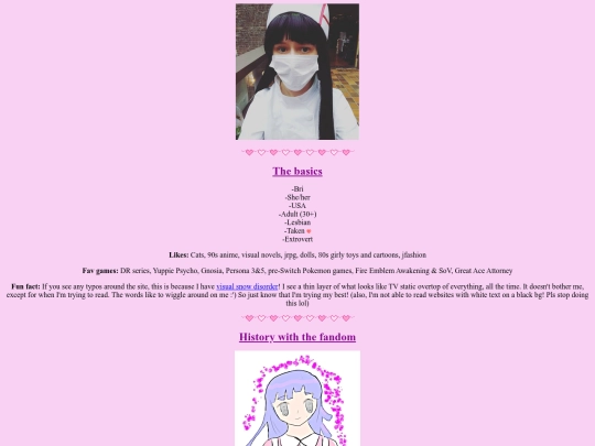 aboutme screenshot