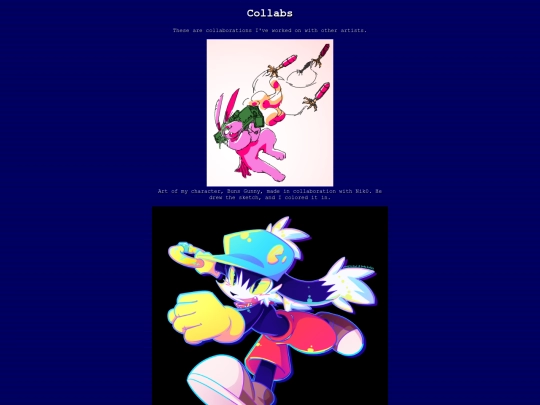 art/collabs screenshot