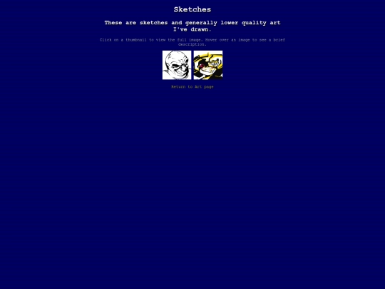art/sketches screenshot