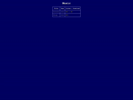 music screenshot