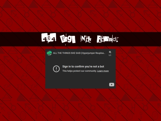 not_found screenshot