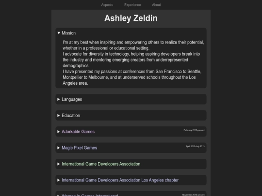experience/index_games screenshot