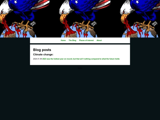 Other sections/contents screenshot