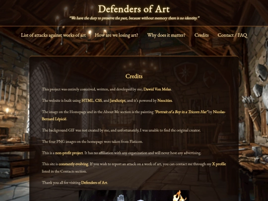 credits screenshot