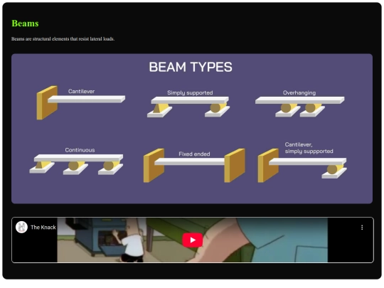 engineering/beam screenshot