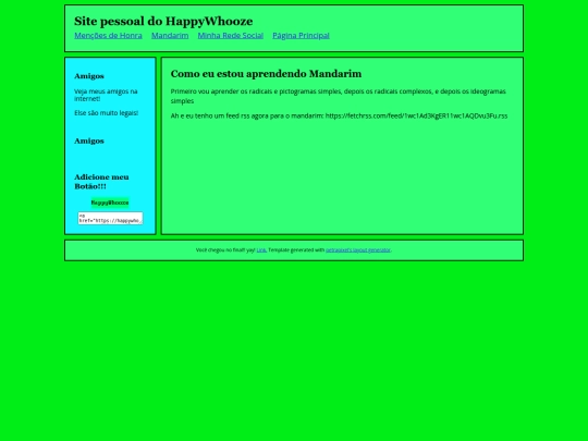 mandarim screenshot