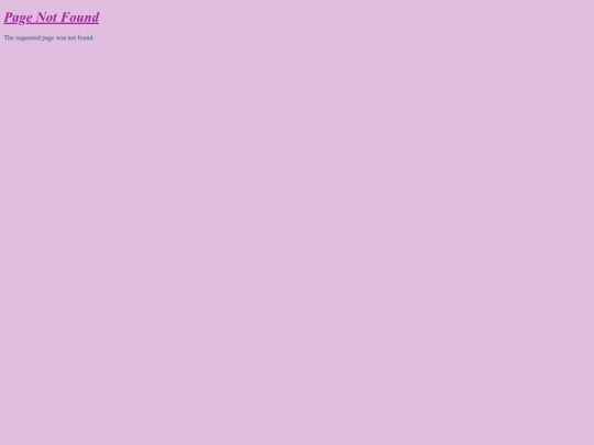 not_found screenshot