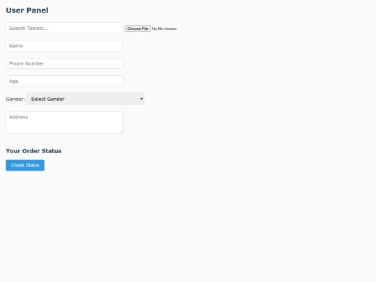 pharmacy-project/user screenshot
