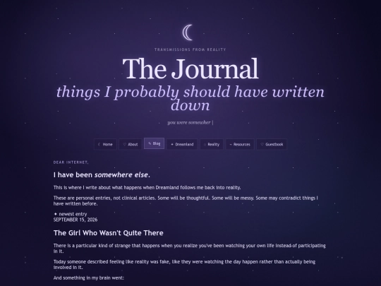 blog screenshot