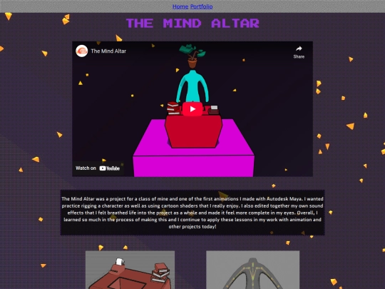 Portfolio screenshot