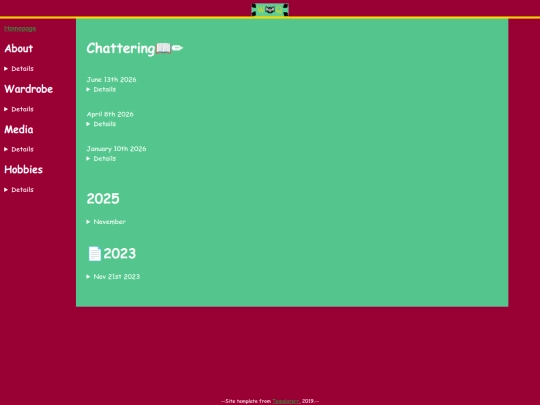 about/blog screenshot