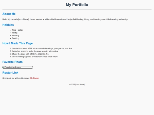 portfolio screenshot