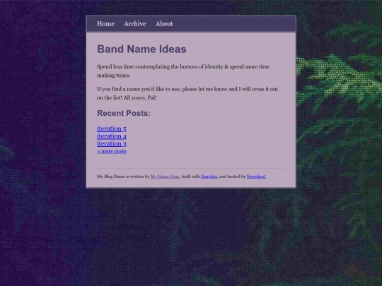 index screenshot