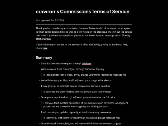 comms/tos screenshot