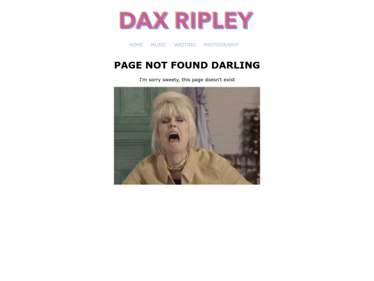 not_found screenshot