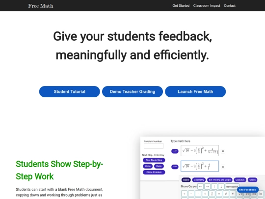 freemath/betaRedirect screenshot