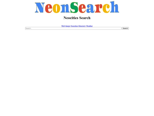 neocities screenshot