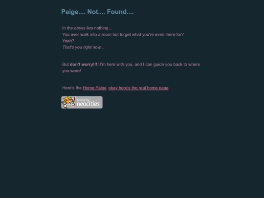 not_found screenshot