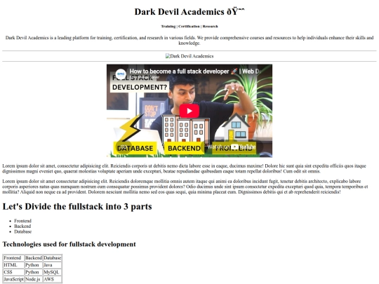 academicsweb screenshot