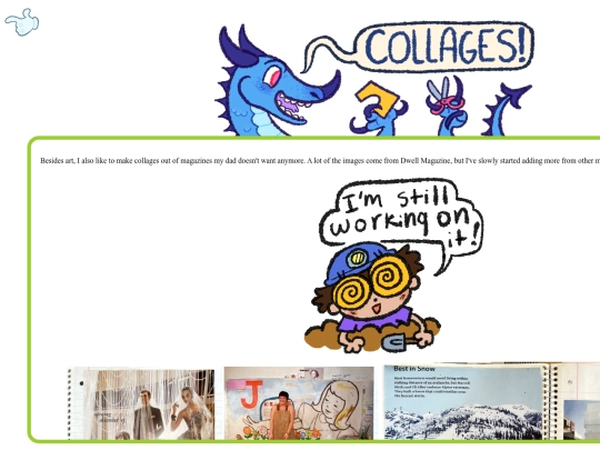 Collages-home screenshot