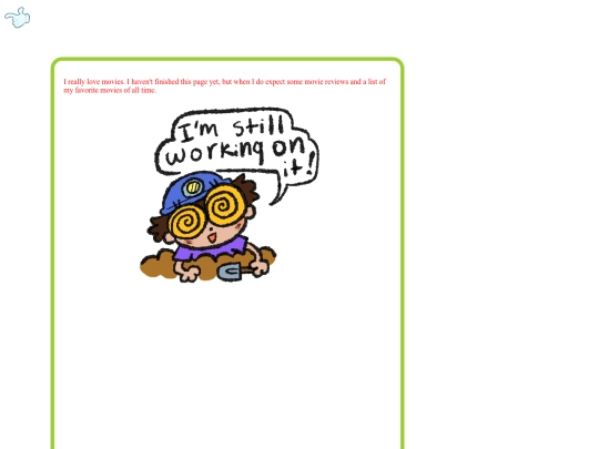 movie-home-page screenshot