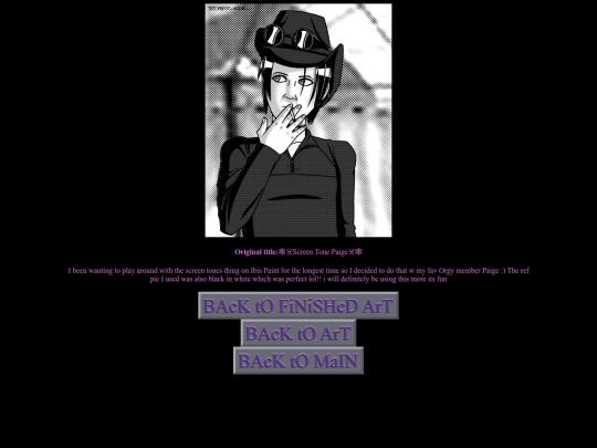 art pages/screentonepaige screenshot