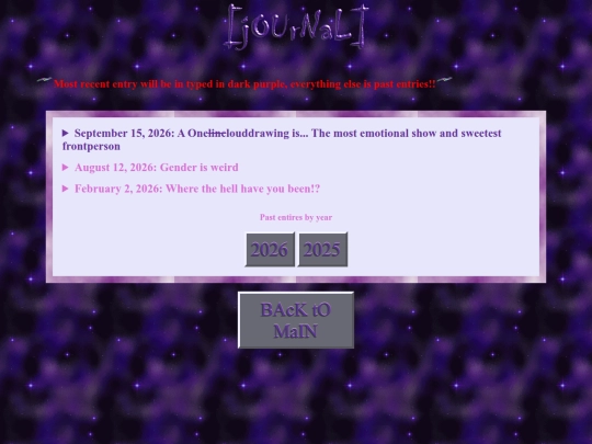 jOUrNaL screenshot