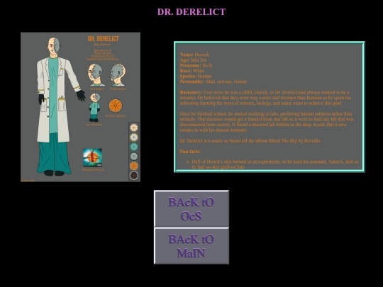 oc pages/DrDerIlIcT screenshot
