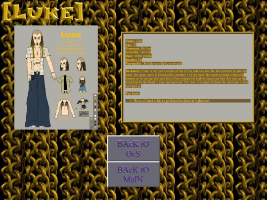 oc pages/lUKe screenshot