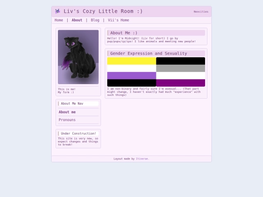 lavender/about screenshot