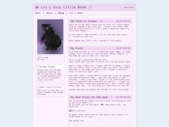 lavender/blog screenshot
