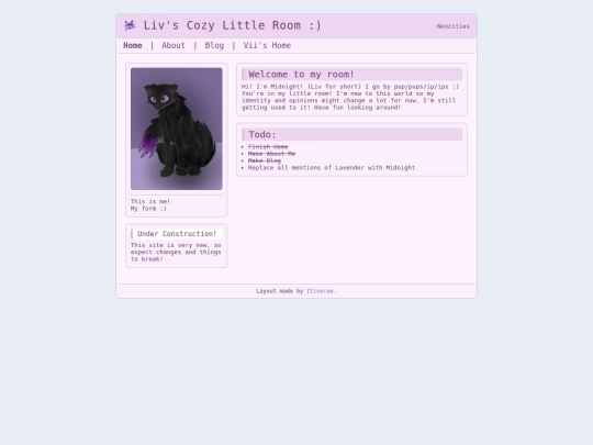 lavender/home screenshot