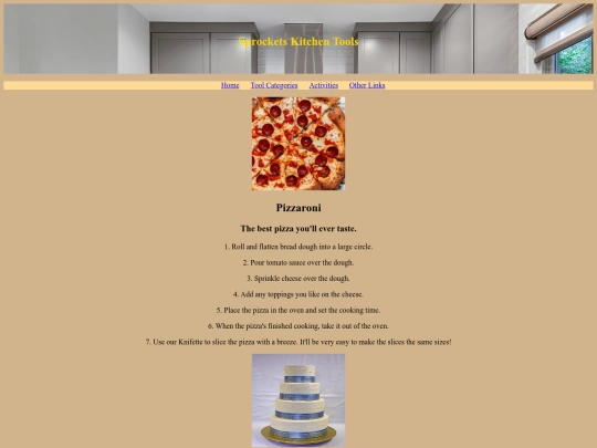 recipes screenshot