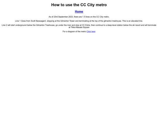metroinfo screenshot