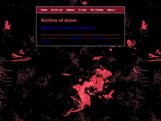 archive screenshot
