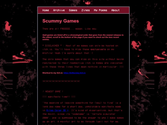 games screenshot