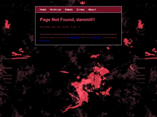 not_found screenshot
