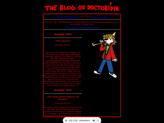 StarshipWebmaster/blog screenshot