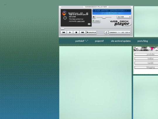 test screenshot