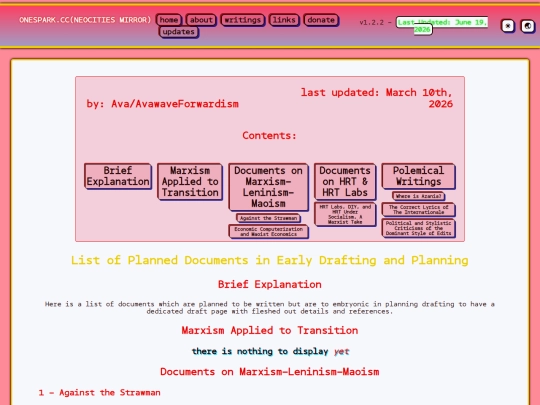 writings/drafts screenshot