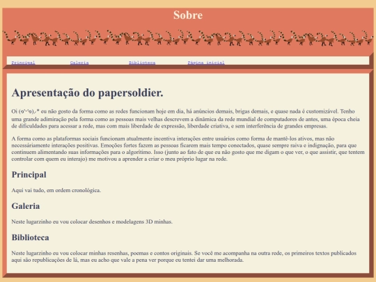 sobre screenshot